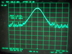 HP 8568B Spectrum Analyzer narrow band sweep