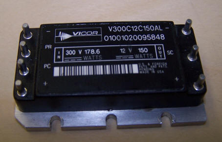 Vicor 300VDC to 12VDC converter module