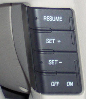 Ford Escape Cruise Control Switches