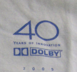 Dolby-Laboratories-40th--Anniversary-Tshirt