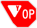 The YOP sign