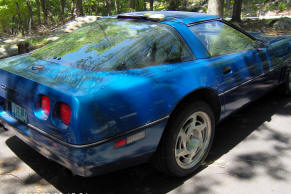 1990 Corvette ZR1, Quasar Blue