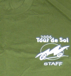 2006 Tour de Sol "Staff" T-shirt