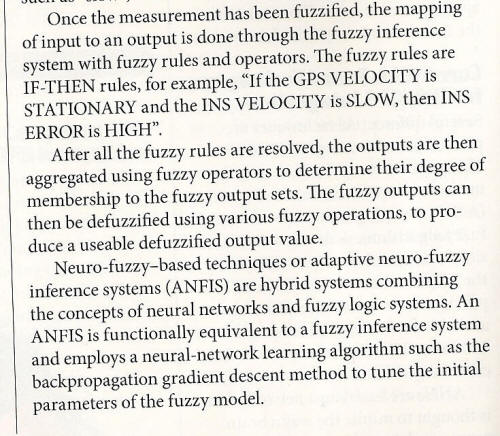 Inside GNSS article excerpt, Sept-Oct 2009, page 26.  "Current AI-Based Techniques for INS/GPS Integration"
