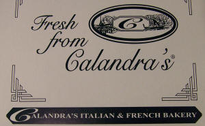 Calandra bakery box - contained two sizes of linzer torte