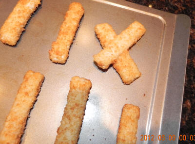 Fish Sticks with a Message